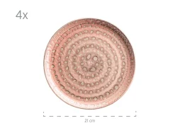 Die moderne Hausfrau Geschirr-Set, Steingut Spicy Market Grün