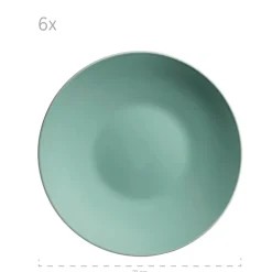 Die moderne Hausfrau Geschirr-Set, Steinzeug Elissa Grün