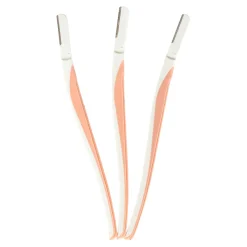 Die moderne Hausfrau Gesichtshaar-Rasierer, 3 Stück