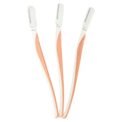 Die moderne Hausfrau Gesichtshaar-Rasierer, 3 Stück