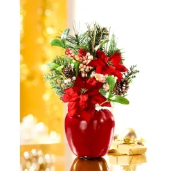 Die moderne Hausfrau Gesteck "Christstern"