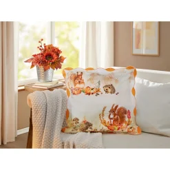 Die moderne Hausfrau Gesteck „Herbstblumen“