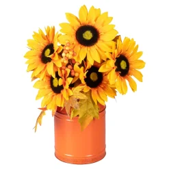 Die moderne Hausfrau Gesteck „Sonnenblumen-Traum“