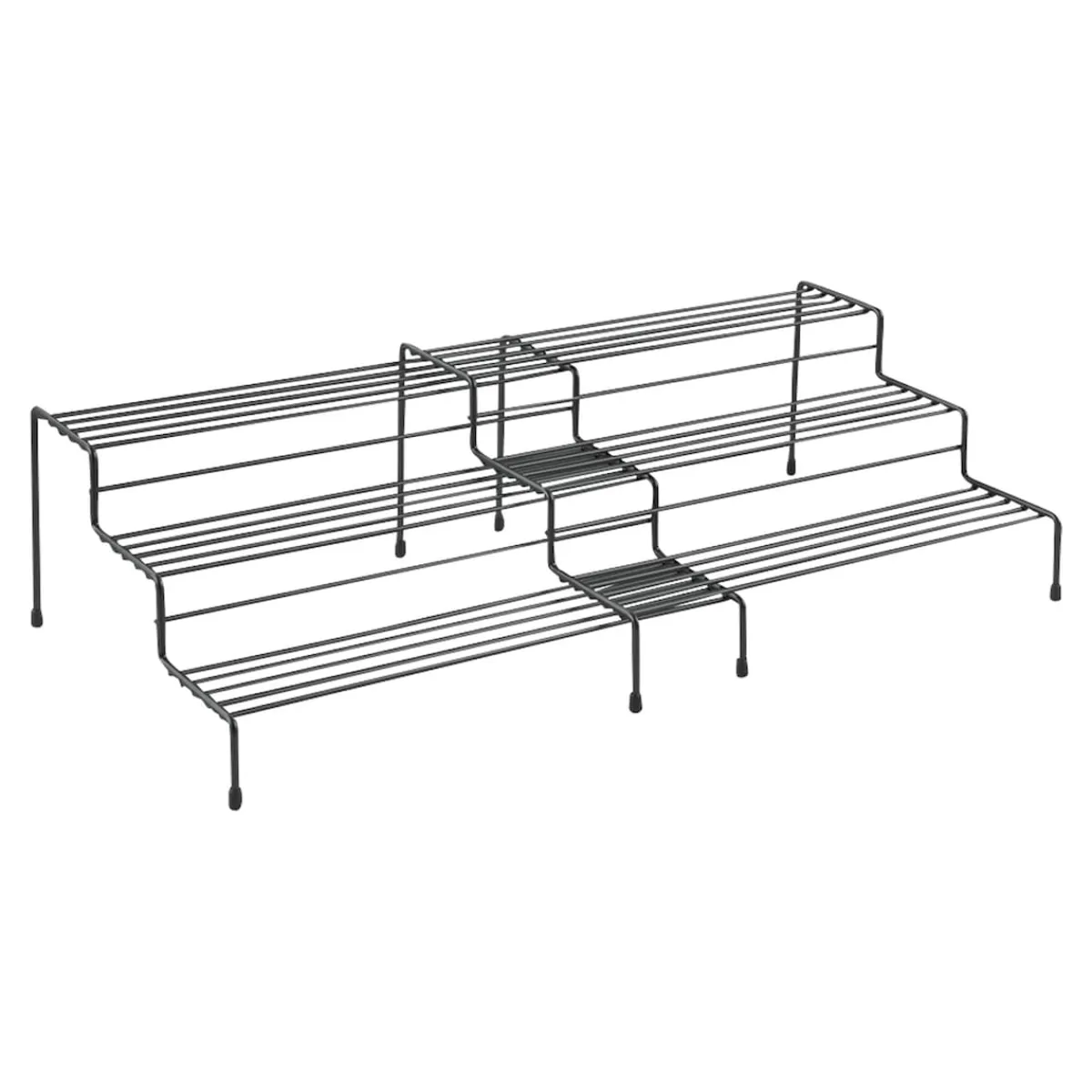 Die moderne Hausfrau Gewürzregal "X-Tend" Lava mit 3 Etagen, 2 Stück