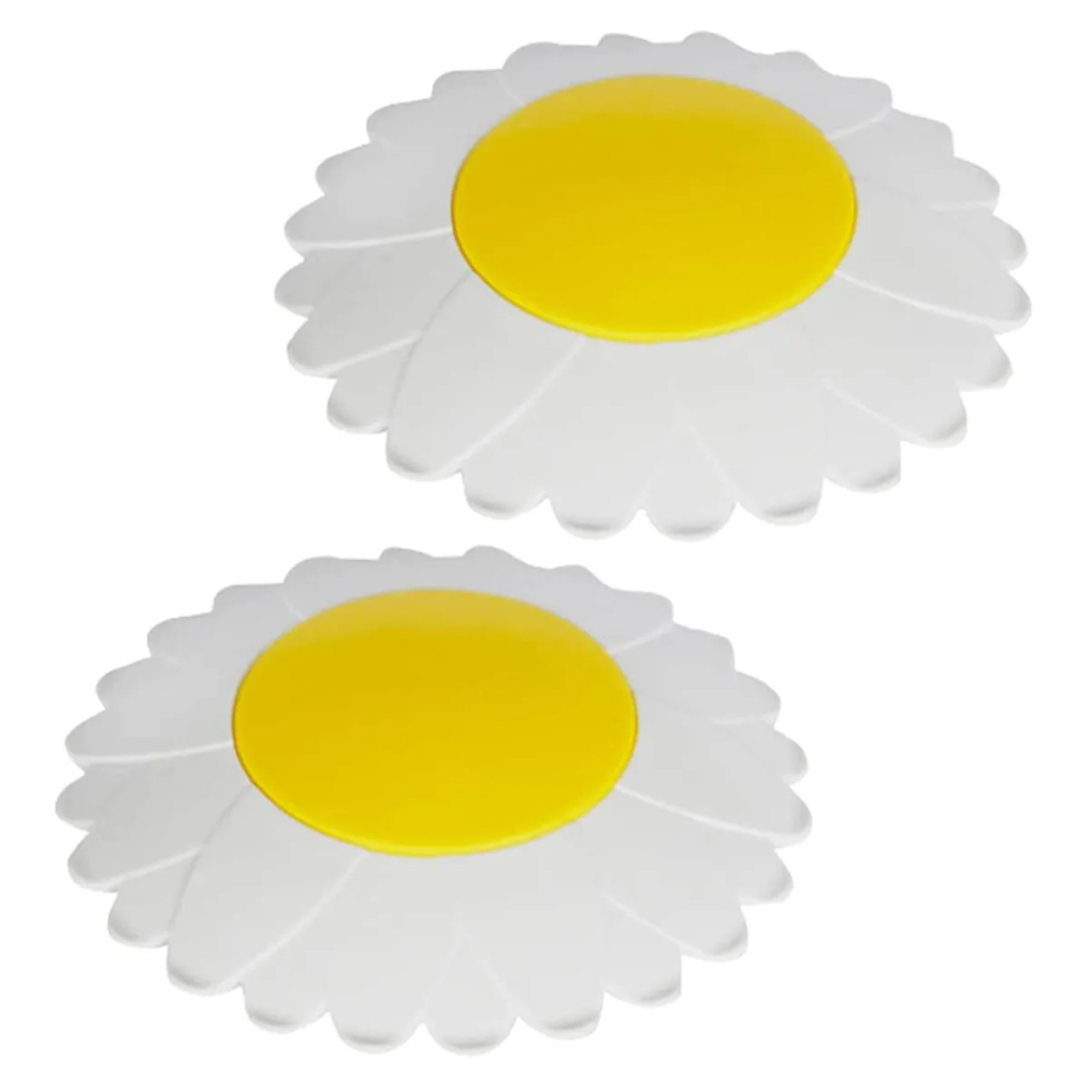 Die moderne Hausfrau Glasabdeckung "Blume", 2 Stück