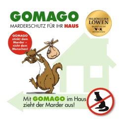 Die moderne Hausfrau GOMAGO Mardervergrämung Haus 2er Set (2x70g)