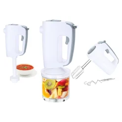 Die moderne Hausfrau Handmixer-Set HMS-113257.2 "4 in 1"