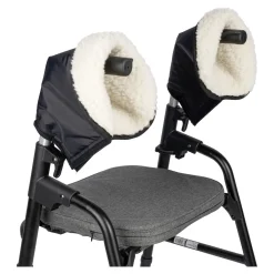 Die moderne Hausfrau Handwärmer mit Schurwoll