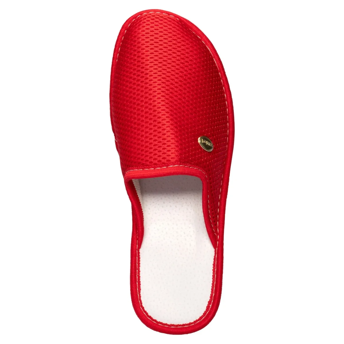 Damen Die moderne Hausfrau Hausclog Livorno rot