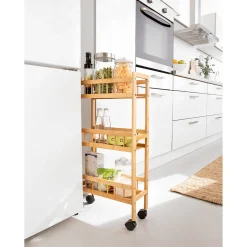 Die moderne Hausfrau Haushalts-Rollwagen 