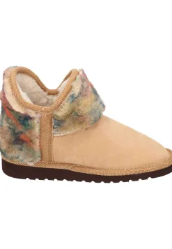 Damen Die moderne Hausfrau Hausschuhe beige