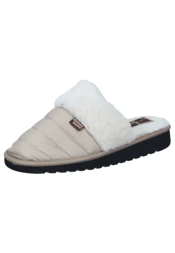 Damen Die moderne Hausfrau Hausschuhe beige