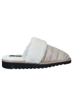 Damen Die moderne Hausfrau Hausschuhe beige