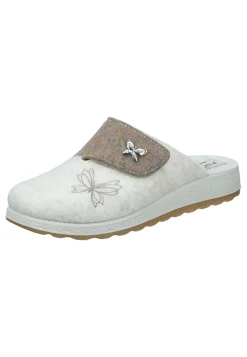 Damen Die moderne Hausfrau Hausschuhe beige