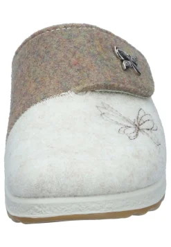 Damen Die moderne Hausfrau Hausschuhe beige