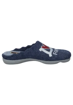 Damen Die moderne Hausfrau Hausschuhe blau