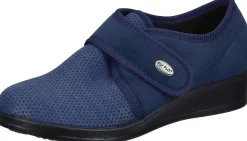 Damen Die moderne Hausfrau Hausschuhe blau