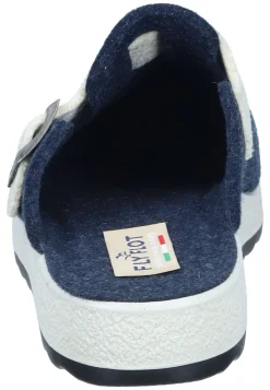 Damen Die moderne Hausfrau Hausschuhe blau