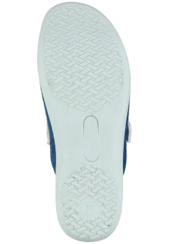 Damen Die moderne Hausfrau Hausschuhe blau