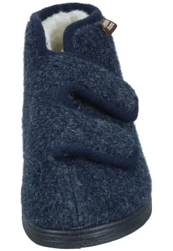 Damen Die moderne Hausfrau Hausschuhe blau