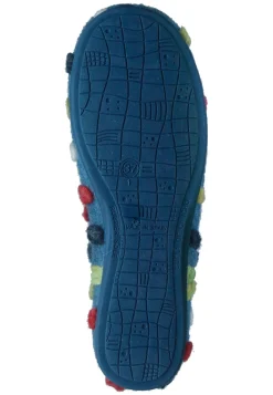 Damen Die moderne Hausfrau Hausschuhe blau