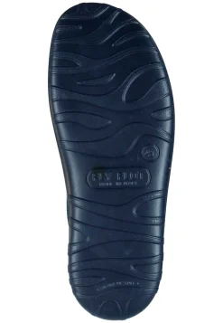 Herren Die moderne Hausfrau Hausschuhe blau