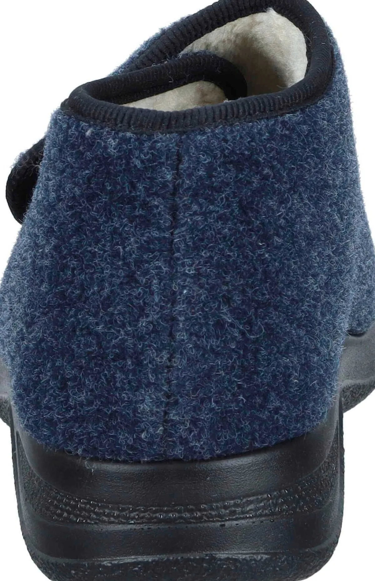 Herren Die moderne Hausfrau Hausschuhe blau