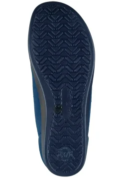 Damen Die moderne Hausfrau Hausschuhe blau