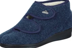 Damen Die moderne Hausfrau Hausschuhe blau