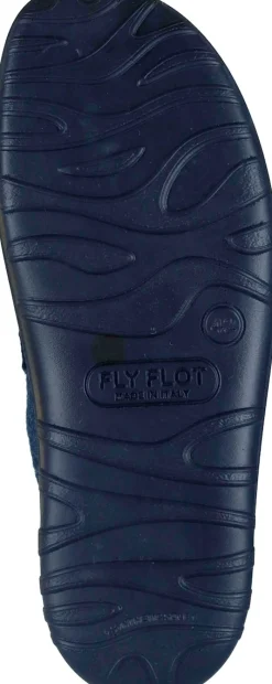 Herren Die moderne Hausfrau Hausschuhe blau