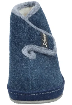 Damen Die moderne Hausfrau Hausschuhe blau