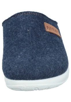 Damen Die moderne Hausfrau Hausschuhe blau