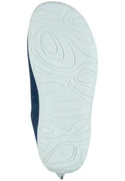 Damen Die moderne Hausfrau Hausschuhe blau