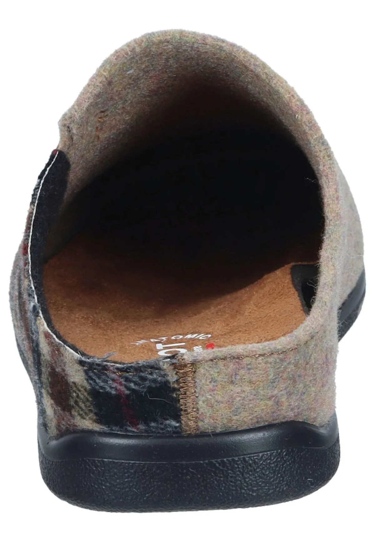 Herren Die moderne Hausfrau Hausschuhe braun