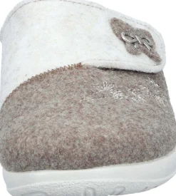 Damen Die moderne Hausfrau Hausschuhe braun