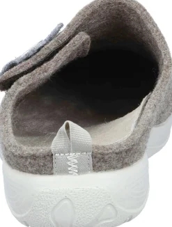 Damen Die moderne Hausfrau Hausschuhe braun