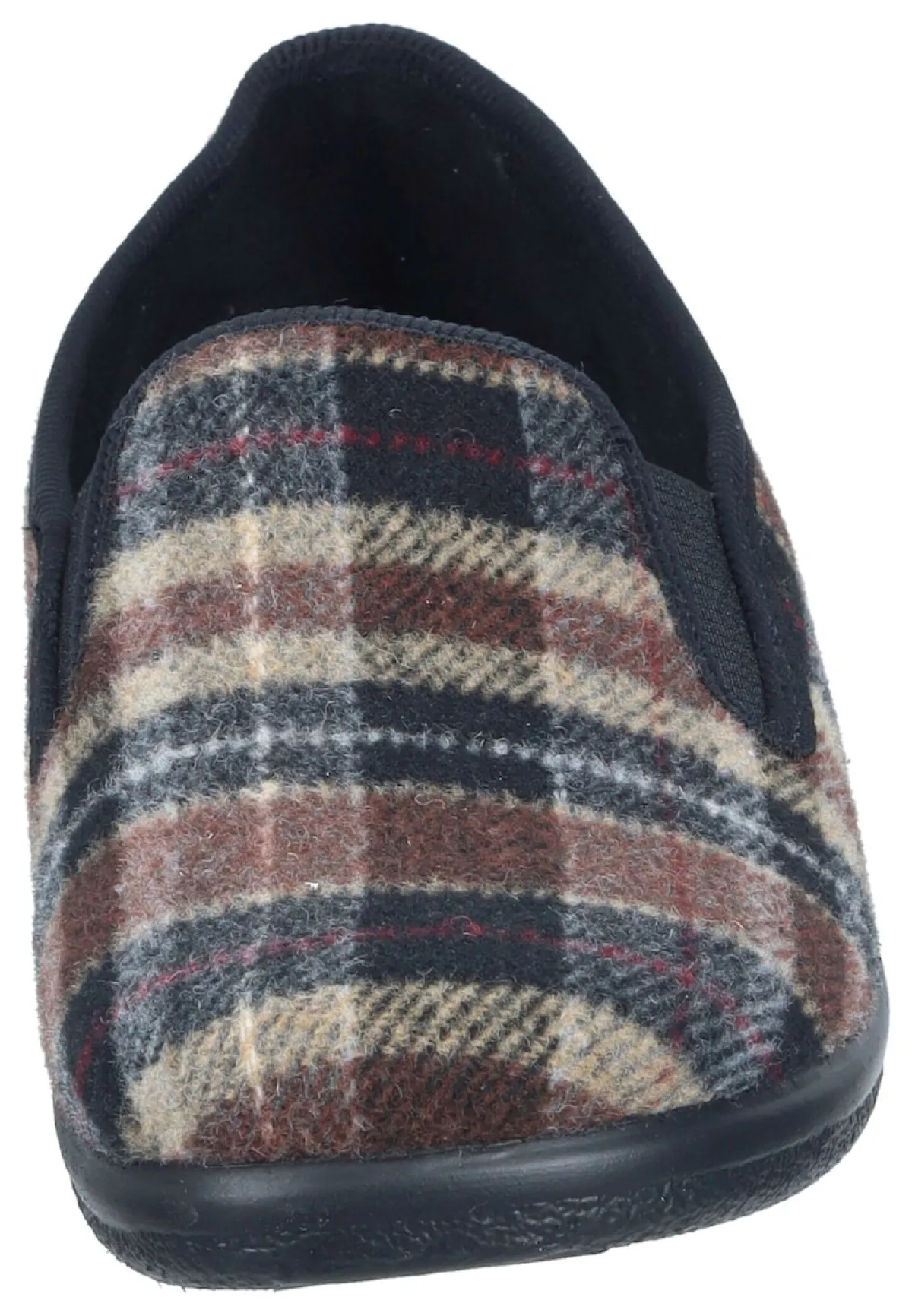 Herren Die moderne Hausfrau Hausschuhe braun