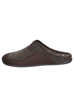 Herren Die moderne Hausfrau Hausschuhe braun