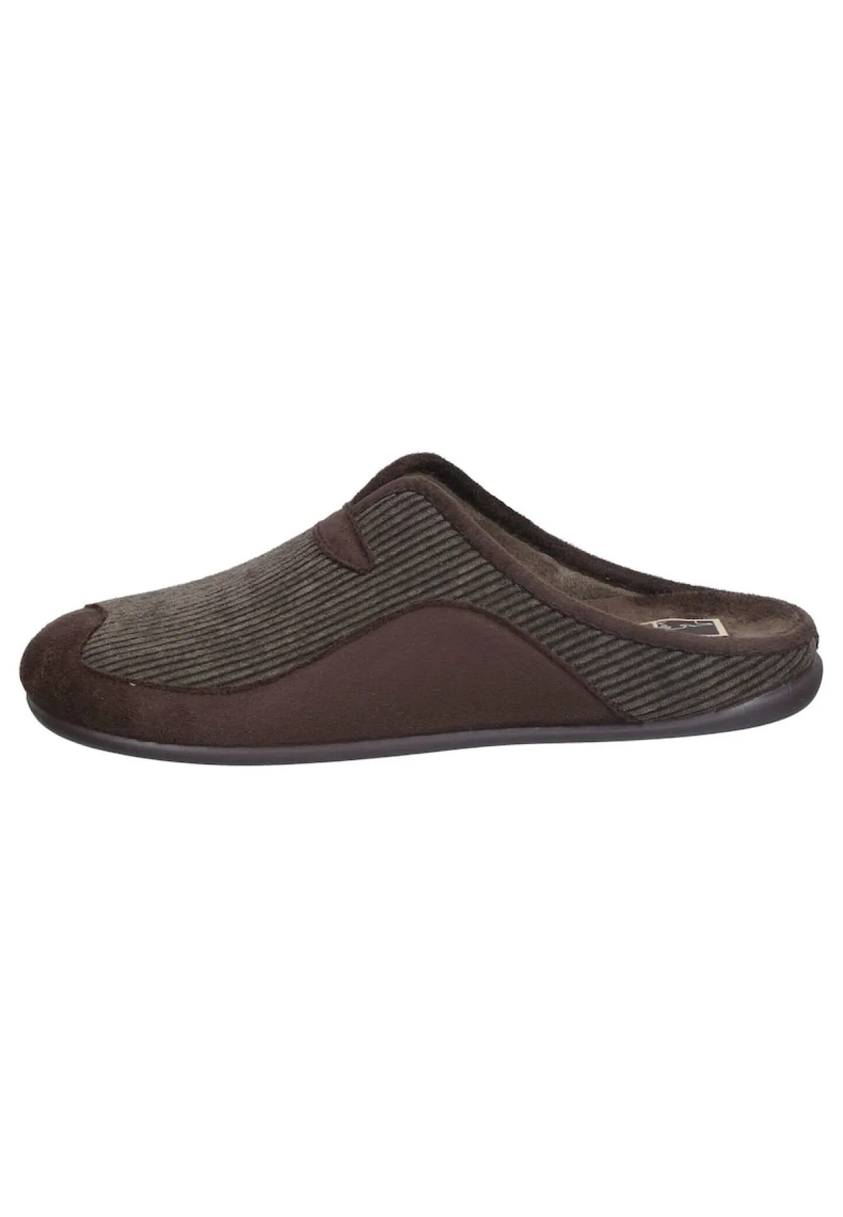 Herren Die moderne Hausfrau Hausschuhe braun