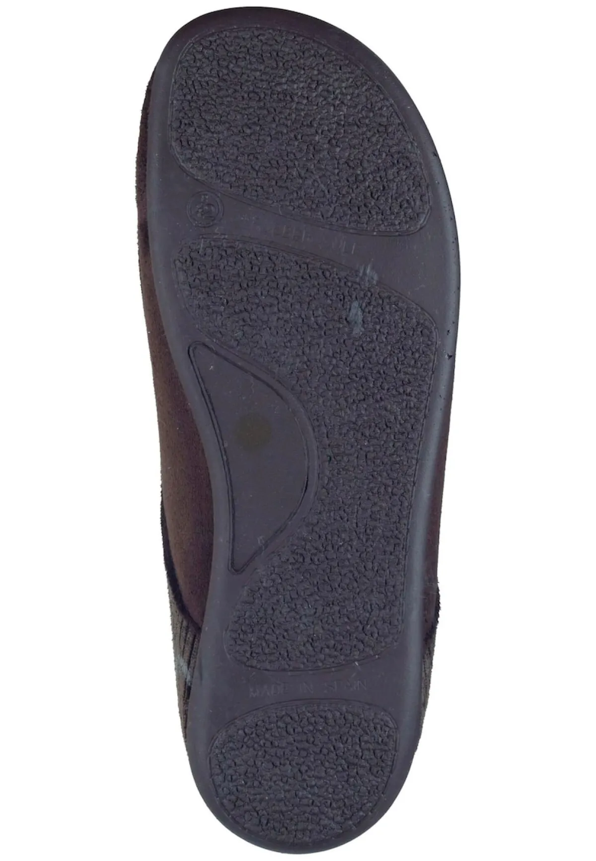 Herren Die moderne Hausfrau Hausschuhe braun