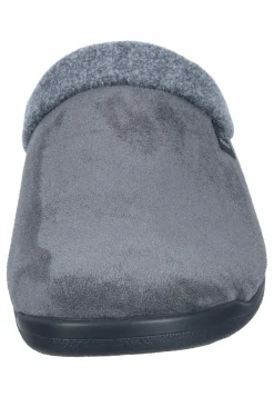Herren Die moderne Hausfrau Hausschuhe grau