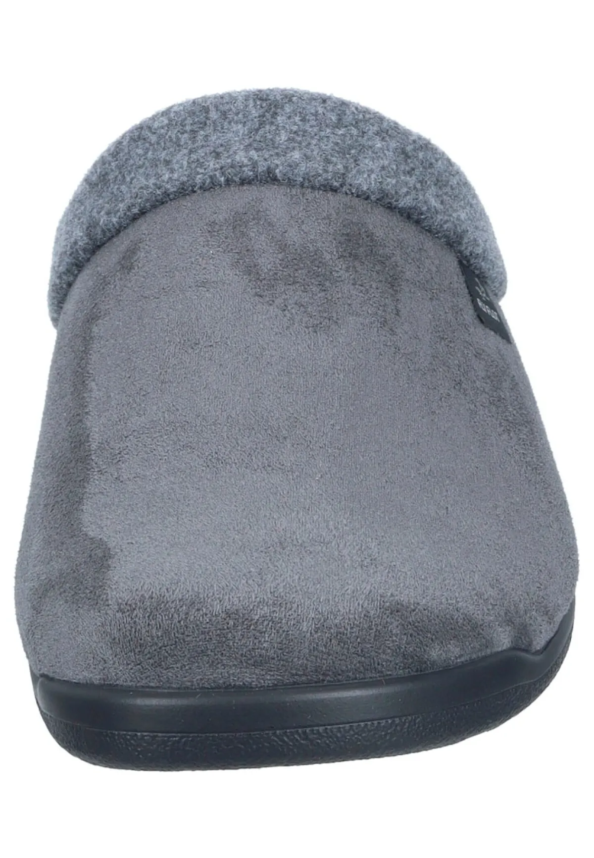 Herren Die moderne Hausfrau Hausschuhe grau