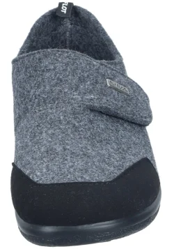 Herren Die moderne Hausfrau Hausschuhe grau