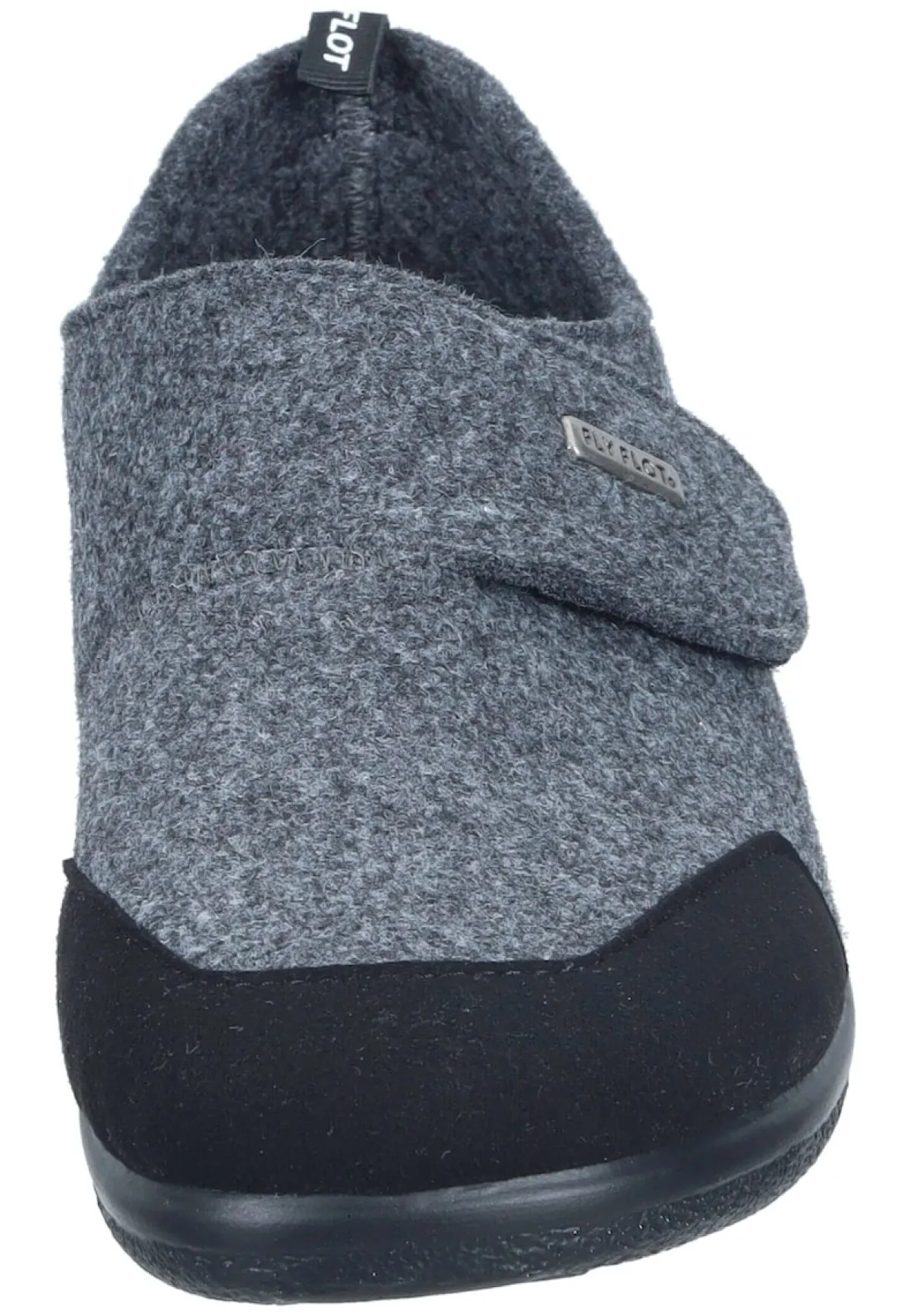 Herren Die moderne Hausfrau Hausschuhe grau