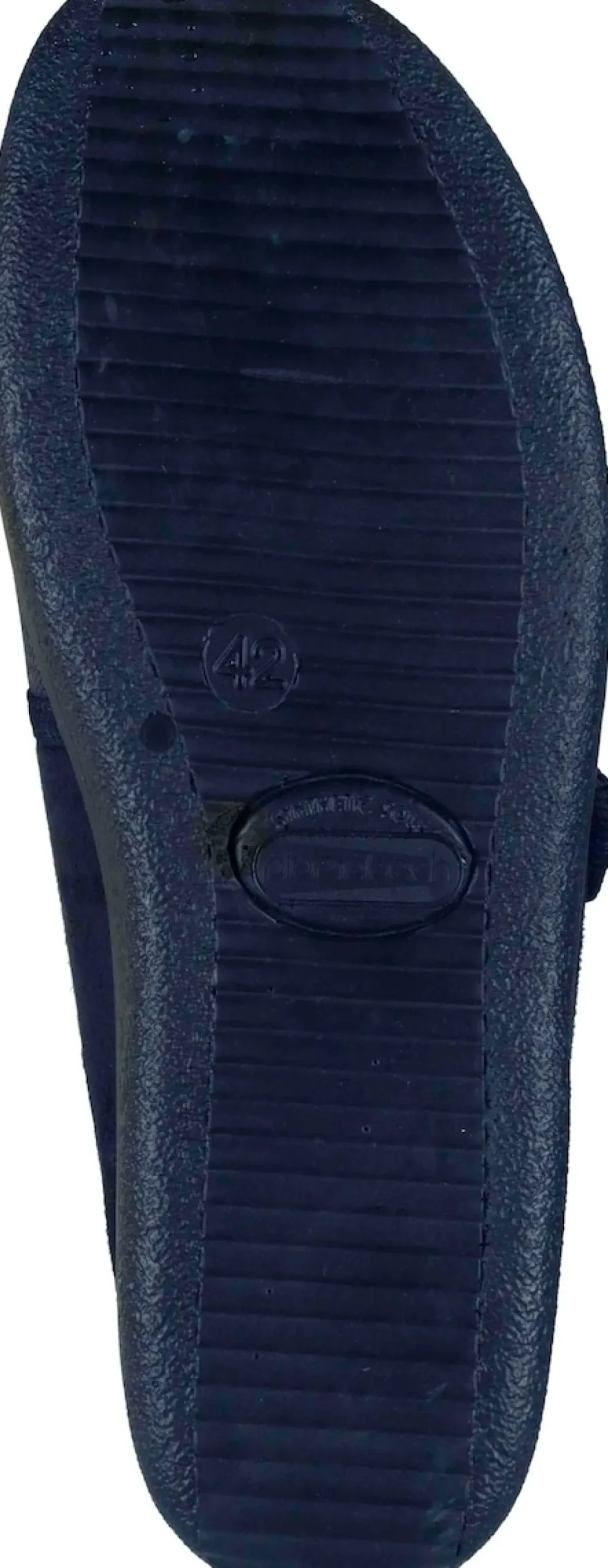 Herren Die moderne Hausfrau Hausschuhe grau