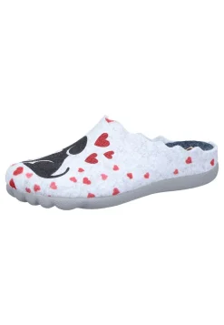 Damen Die moderne Hausfrau Hausschuhe grau