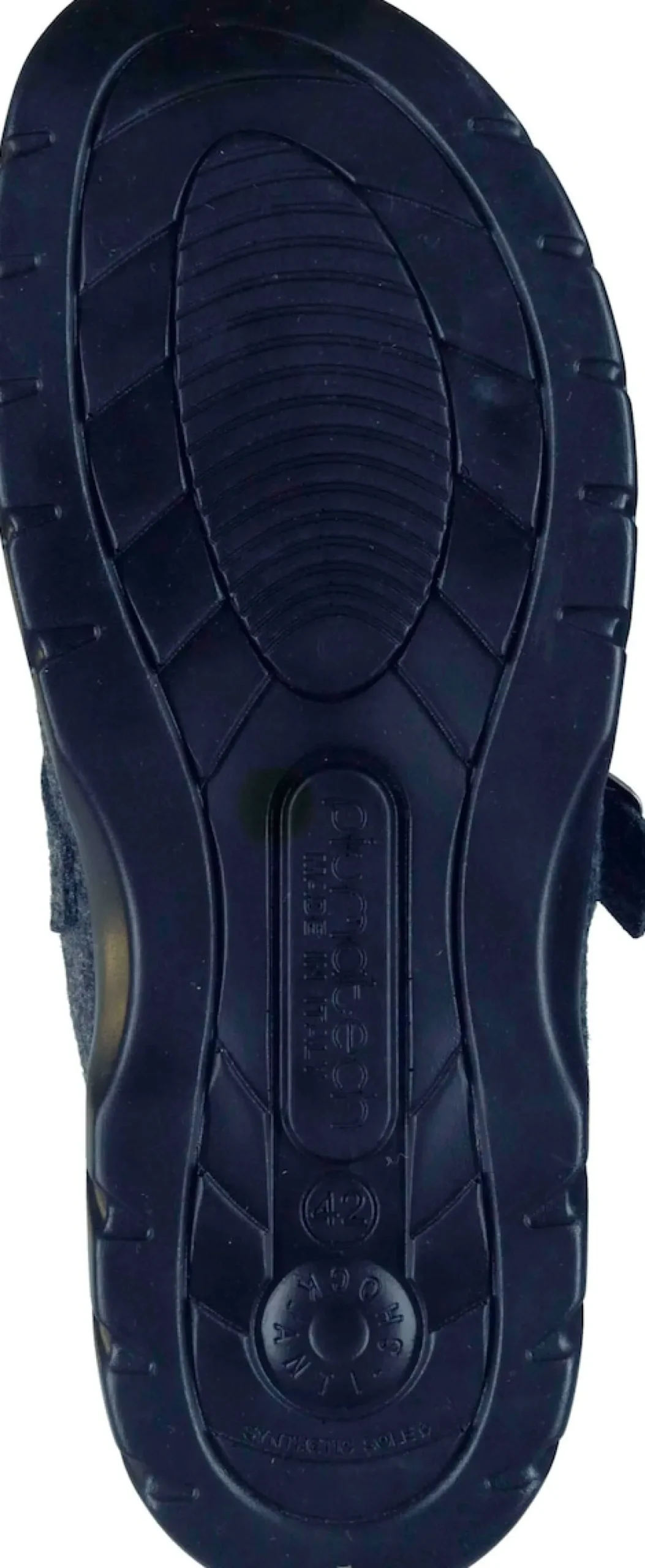 Herren Die moderne Hausfrau Hausschuhe grau