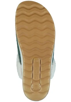 Damen Die moderne Hausfrau Hausschuhe grün