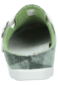 Damen Die moderne Hausfrau Hausschuhe grün