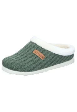 Damen Die moderne Hausfrau Hausschuhe grün